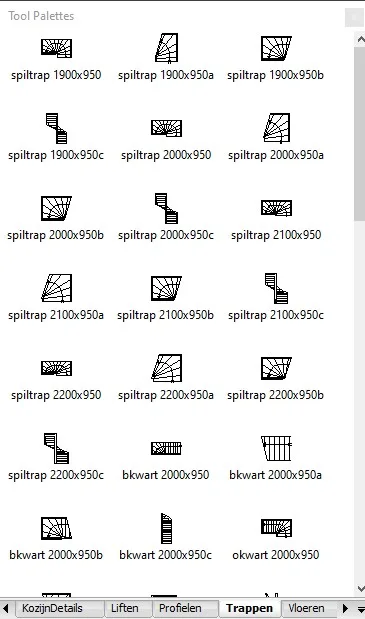 9000 Symbolen voor BricsCAD en AutoCAD (LT)