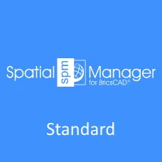 Spatial Manager Standard Edition voor BricsCAD + 1 Jaar AutoRenew Maintenance